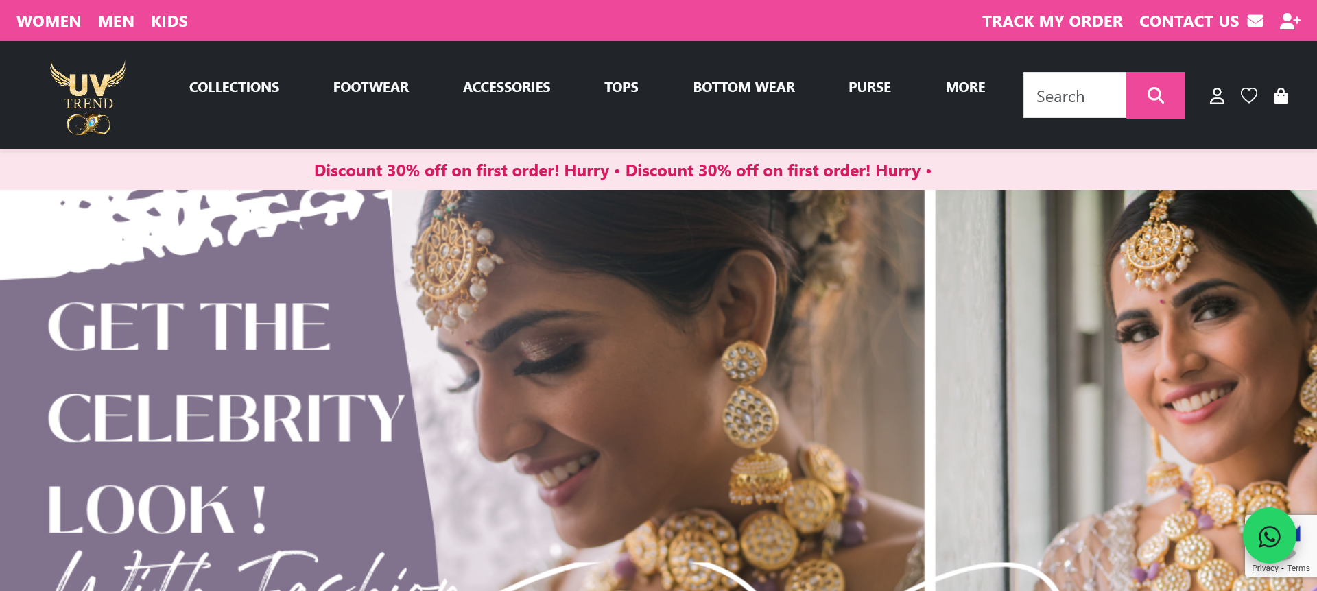UV TREND Fashion Boutique Website